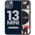 Back Housing W/ Small Parts For iPhone 13 Mini (US Version) (Aftermarket Plus) (Midnight)