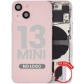 Back Housing W/ Small Parts For iPhone 13 Mini (US Version) (Aftermarket Plus) (Pink)