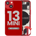 Back Housing W/ Small Parts For iPhone 13 Mini (US Version) (Aftermarket Plus) (Red)
