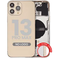 Back Housing W/ Small Parts For iPhone 13 Pro Max (EU / Global Version) (Aftermarket Plus) (Gold)