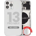 Back Housing W/ Small Parts For iPhone 13 Pro Max (EU / Global Version) (Aftermarket Plus) (Silver)