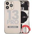 Back Housing W/ Small Parts For iPhone 13 Pro (EU / Global Version) (Aftermarket Plus) (Gold)