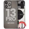 Back Housing W/ Small Parts For iPhone 13 Pro (EU / Global Version) (Aftermarket Plus) (Graphite)