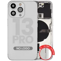 Back Housing W/ Small Parts For iPhone 13 Pro (EU / Global Version) (Aftermarket Plus) (Silver)