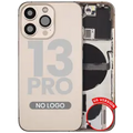 Back Housing W/ Small Parts For iPhone 13 Pro (US Version) (Aftermarket Plus) (Gold)