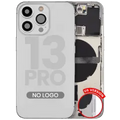 Back Housing W/ Small Parts For iPhone 13 Pro (US Version) (Aftermarket Plus) (Silver)