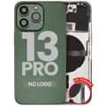 Back Housing W/ Small Parts For iPhone 13 Pro (US Version) (Aftermarket Plus) (Alpine Green)