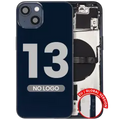 Back Housing W/ Small Parts For iPhone 13 (EU / Global Version) (Aftermarket Plus) (Midnight)