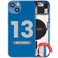 Back Housing W/ Small Parts For iPhone 13 (EU / Global Version) (Aftermarket Plus) (Blue)