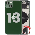 Back Housing W/ Small Parts For iPhone 13 (US Version) (Used OEM Pull: Grade A) (Green)
