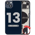 Back Housing W/ Small Parts For iPhone 13 (US Version) (Aftermarket Plus) (Midnight)