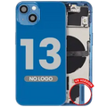 Back Housing W/ Small Parts For iPhone 13 (US Version) (Aftermarket Plus) (Blue)
