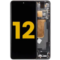 OLED Assembly With Frame For Xiaomi 12 / 12X / 12S (Refurbished) (Gray)