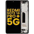 OLED Assembly With Frame For Xiaomi Redmi Note 14 Pro Plus 5G (Refurbished) (Midnight Black)