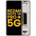 OLED Assembly With Frame For Xiaomi Redmi Note 14 Pro Plus 5G (Refurbished) (Frost Blue)