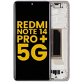 OLED Assembly With Frame For Xiaomi Redmi Note 14 Pro Plus 5G (Refurbished) (Lavender Purple)