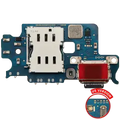 Charging Port Board With Sim Card Reader For Samsung Galaxy S23 5G (S911U) (US Version) (Premium)