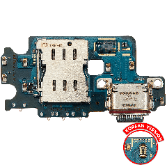 Charging Port Board With Sim Card Reader For Samsung Galaxy S25 5G (S931N) (Korean Version) (Premium)