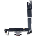 Charging Port Flex Cable With Board For iPhone 16 Plus (Genuine OEM) (Black)
