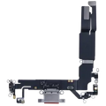 Charging Port Flex Cable For iPhone 16 (EU / UK / CA) (Genuine OEM) (White)