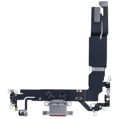 Charging Port Flex Cable For iPhone 16 (EU / UK / CA) (Genuine OEM) (White)