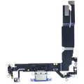 Charging Port Flex Cable With Board For iPhone 16 (EU / UK / CA) (Genuine OEM) (Ultramarine)