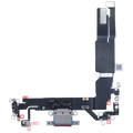 Charging Port Flex Cable With Board For iPhone 16 (EU / UK / CA) (Genuine OEM) (Teal)