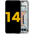 OLED Assembly With Frame For Xiaomi 14 (Refurbished) (Jade Green)