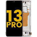 OLED Assembly With Frame For Xiaomi 13 Pro (Refurbished) (White)
