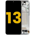 OLED Assembly With Frame For Xiaomi 13 (Refurbished) (Flora Green)