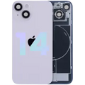 Back Glass w/ MagSafe Magnet & NFC & Flashlight Flex For iPhone 14 (Service Pack) (Purple)