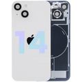 Back Glass w/ MagSafe Magnet & NFC & Flashlight Flex For iPhone 14 (Service Pack) (Starlight)