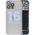 Back Glass w/ MagSafe Magnet & NFC & Flashlight Flex For iPhone 16 Pro Max (Service Pack) (Natural Titanium)