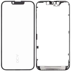 3 in 1 (Glass With OCA Pre-Installed + Frame) For iPhone 16e / 17e (OCA Master)