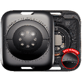 Back Cover Assembly For Watch Series 8 (45mm) (GPS Version) (Aluminum / Space Black)