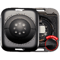 Back Cover Assembly For Watch Series 9 (45mm) (GPS Version) (Aluminum / Space Black)
