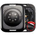 Back Cover Assembly For Watch Series 9 (41mm) (LET Version) (Aluminum / Space Black)