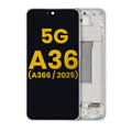 OLED Assembly With Frame For Samsung Galaxy A36 5G (A366 / 2025) (Refurbished) (Lavender)