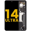 OLED Assembly With Frame For Xiaomi 14 Ultra (Refurbished) (Black)