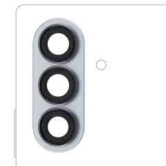 Back Camera Lens With Bezel Ring For Samsung Galaxy Z Fold 7 (Mint)