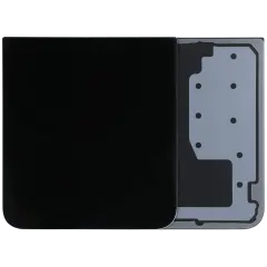 Bottom Back Cover Glass For Samsung Galaxy Z Flip 7 FE 5G (Service Pack) (Black)