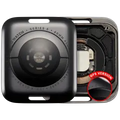 Back Cover Assembly For Watch Series 5 (40mm) (GPS Version) (Aluminum / Space Black)
