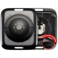 Back Cover Assembly For Watch Series 5 (44mm) (LET Version) (Aluminum / Space Black)