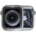 Housing Assembly Compatible For Watch Series 4 (44MM) (Used OEM Pull: Grade A) (Stainless / Silver)
