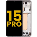OLED Assembly With Frame For Xiaomi 15 Pro (Refurbished) (White)