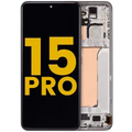 OLED Assembly With Frame For Xiaomi 15 Pro (Refurbished) (Silver)