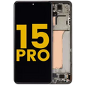 OLED Assembly With Frame For Xiaomi 15 Pro (Refurbished) (Green)