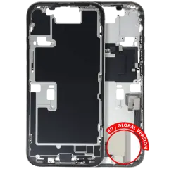 Mid-Frame Housing W/ Small Parts For iPhone 16 Pro (EU / Global Version) (Used OEM Pull: Grade B) (Natural Titanium)