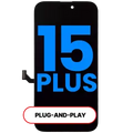 LCD Assembly For iPhone 15 Plus (Aftermarket: AQ7 3.0)
