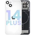 Back Glass w/ MagSafe Magnet & NFC & Flashlight Flex For iPhone 14 Plus (Service Pack) (Starlight)